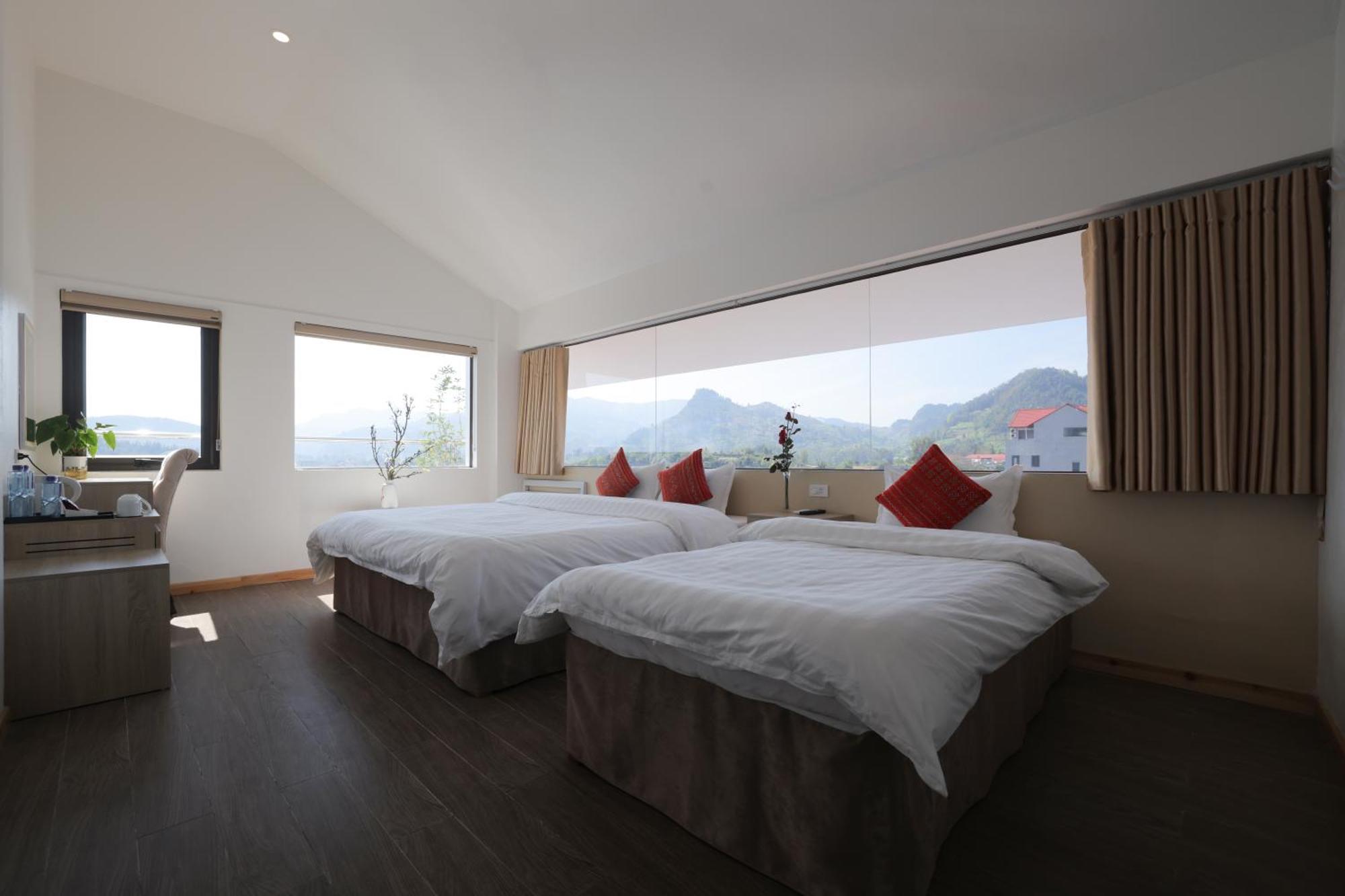 Cong Fu Hotel Bac Ha  Exteriör bild