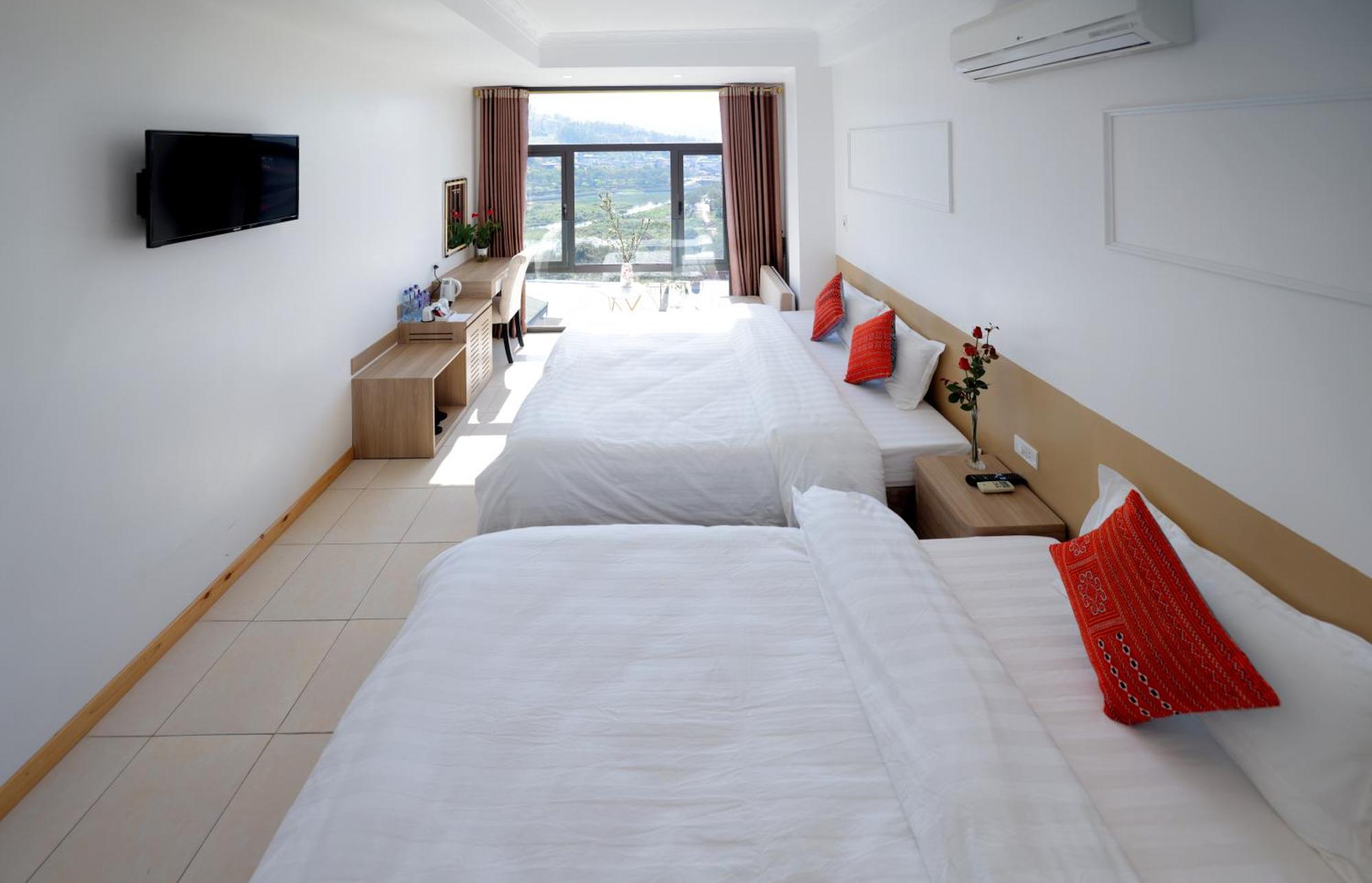 Cong Fu Hotel Bac Ha  Exteriör bild