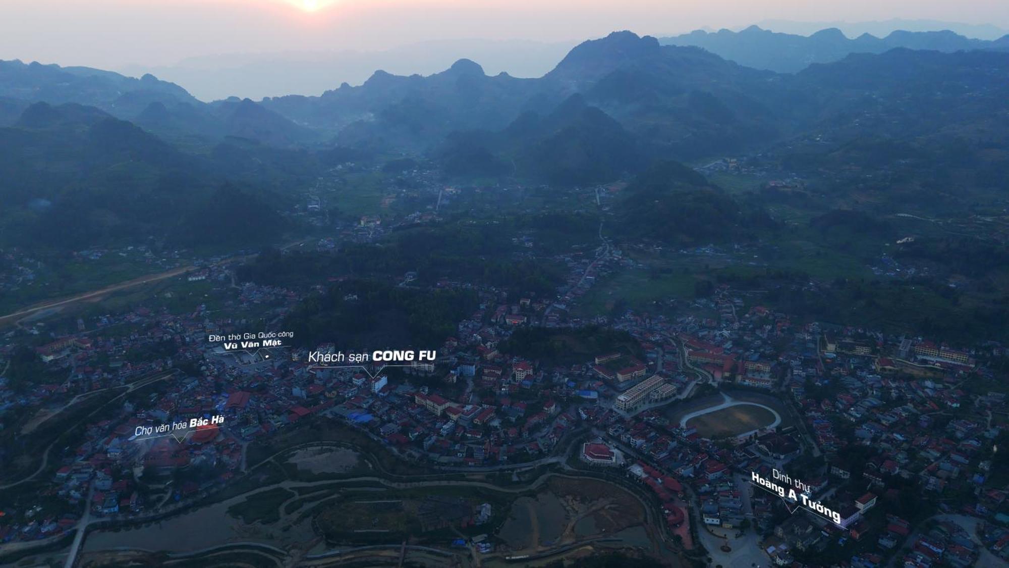 Cong Fu Hotel Bac Ha  Exteriör bild