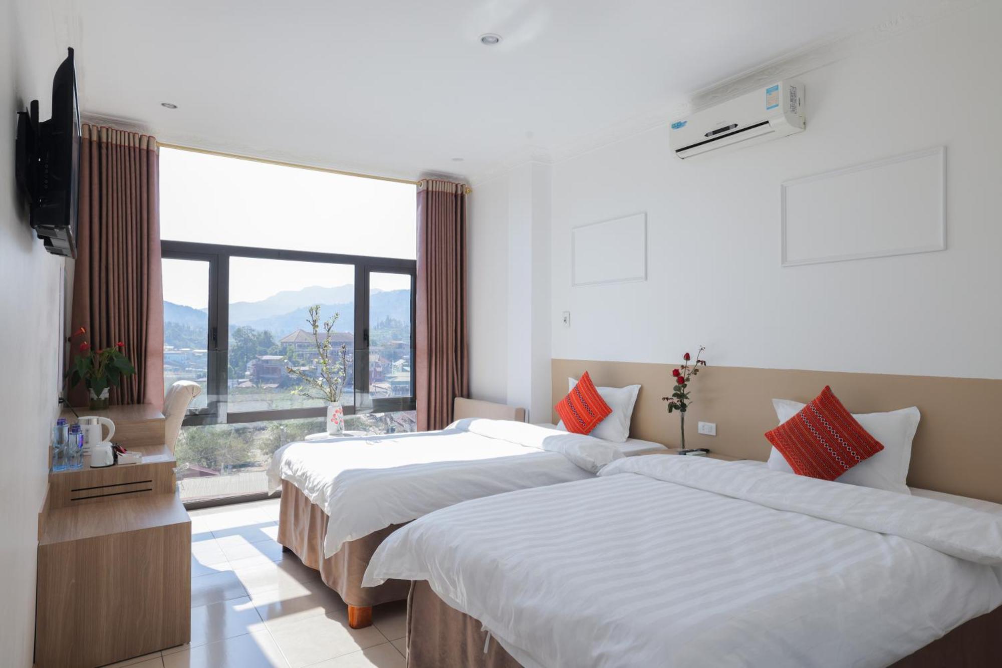 Cong Fu Hotel Bac Ha  Exteriör bild