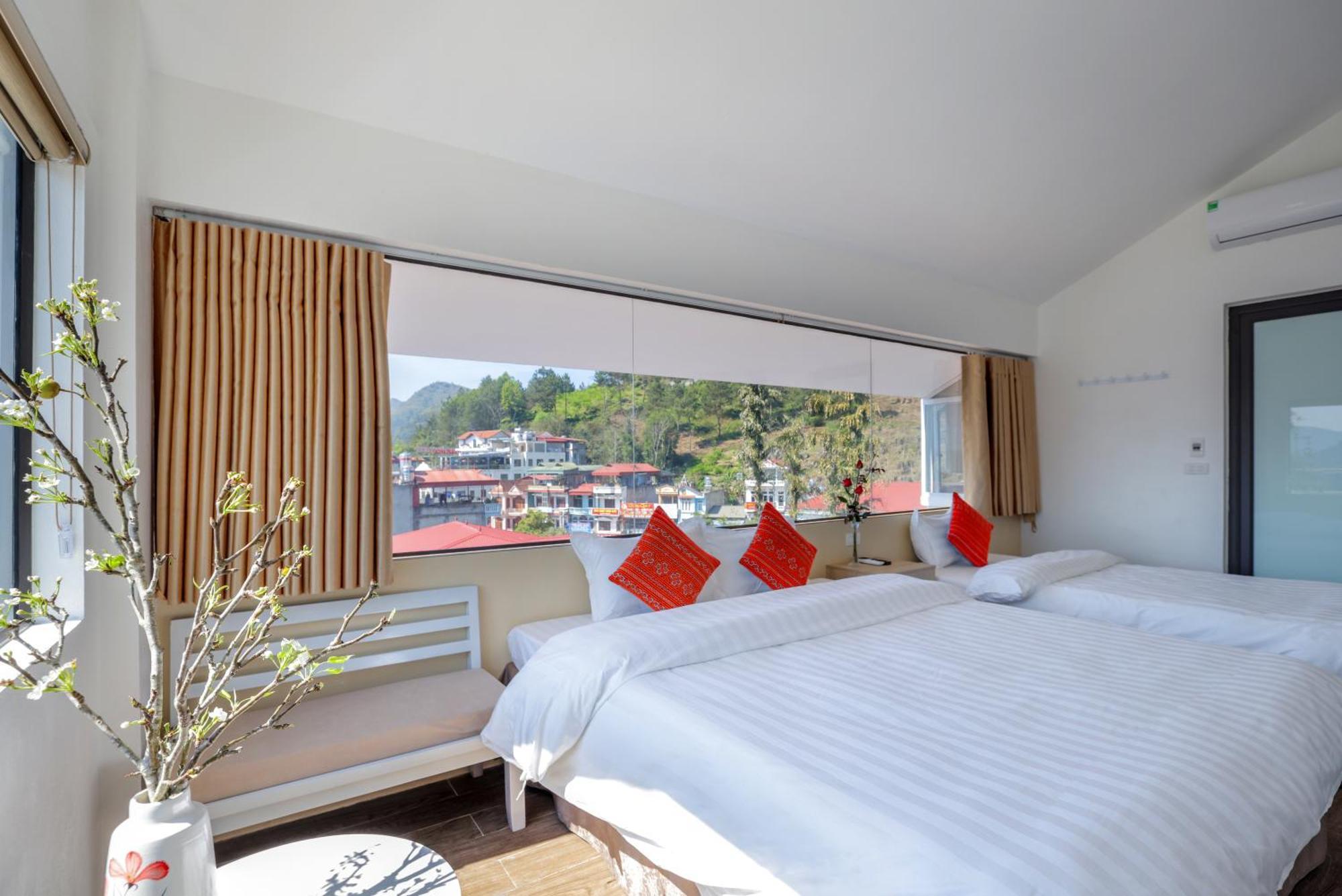 Cong Fu Hotel Bac Ha  Exteriör bild