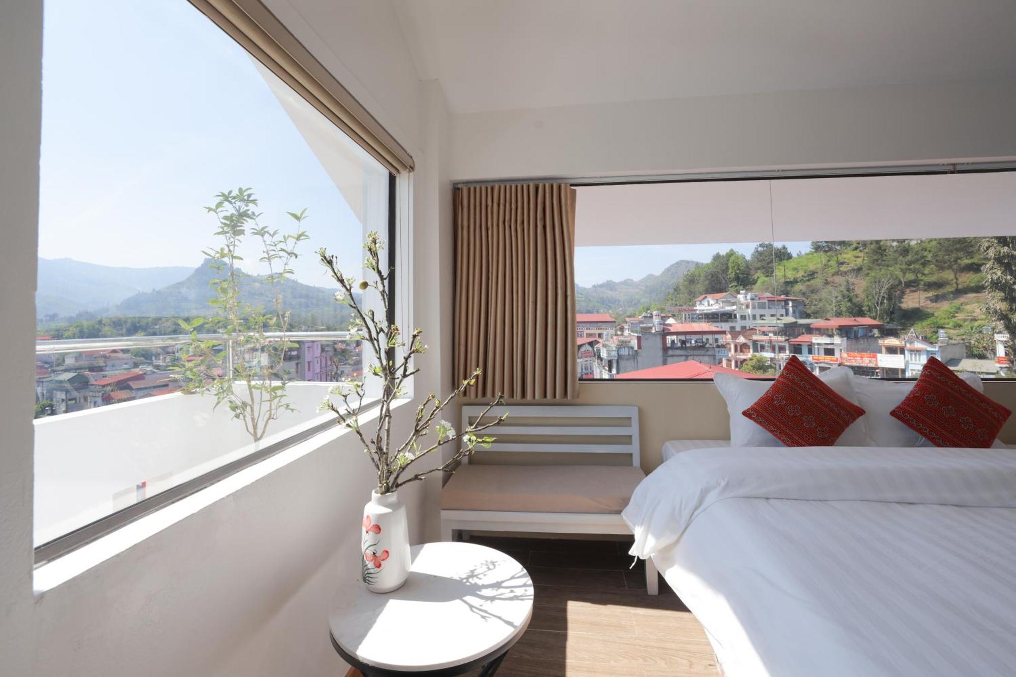Cong Fu Hotel Bac Ha  Exteriör bild